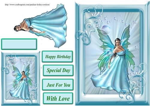 blue fairy x