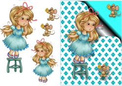 Girl and Mouse