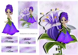 Blue Flower Fairy