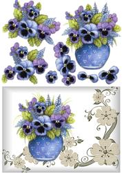 Vase Full of Violets
