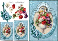 Framed Decoupage