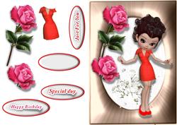 Lady in Red