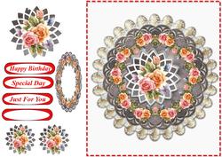 Rose Spinning Wheel