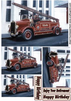Vintage Fire Engine