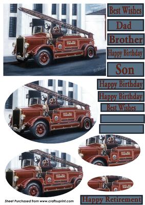 Vintage Fire Engine