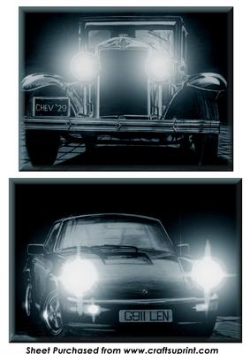 Porsche 911 and 1929 Chevrolet