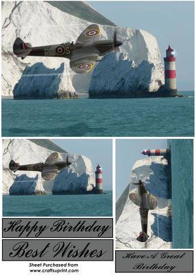 Isle of Wight Spitfire Toppers