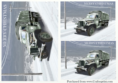 WW2 USA Army Truck.