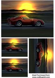 Ferrari Sunset