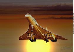 Concorde Sunset