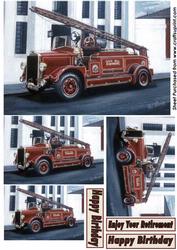 Vintage Fire Engine