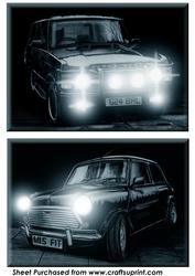Range Rover and Classic Mini