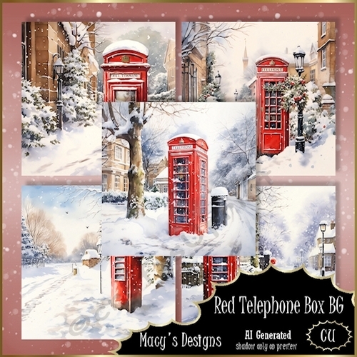 Red Telephone Box BG