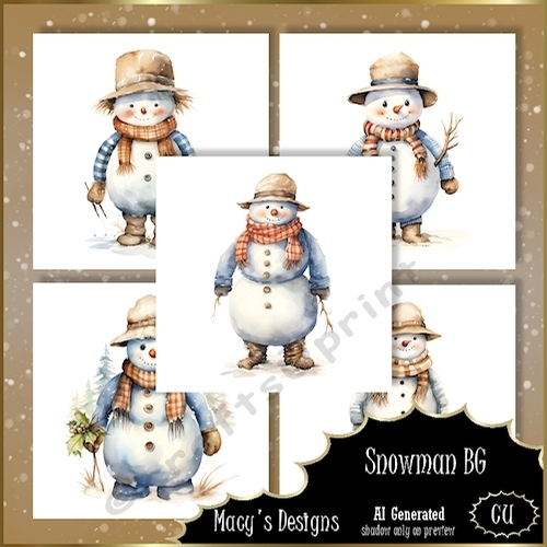 Snowman BG