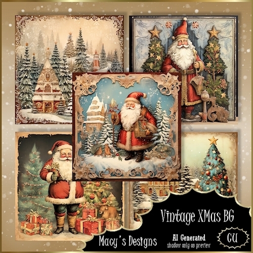 Vintage XMas BG
