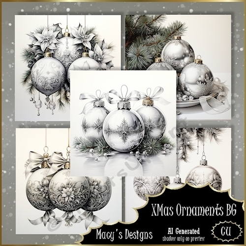 XMas Ornaments BG