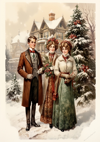 A4 - Victorian Christmas 1