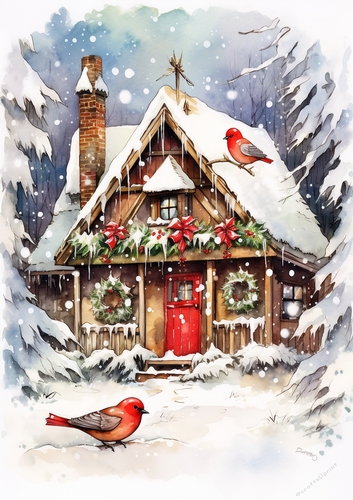 A4 - Christmas Home