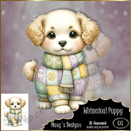 Whimsical Puppy