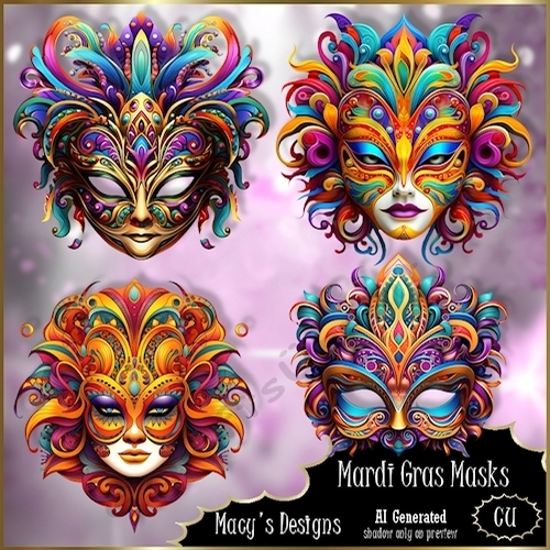 Mardi Gras Masks