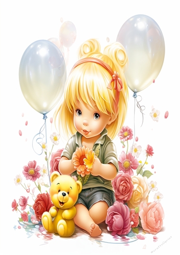A4 - Birthday Girl 2