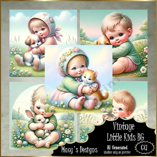 Vintage Little Kids BG