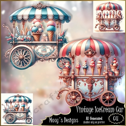 Vintage IceCream Car