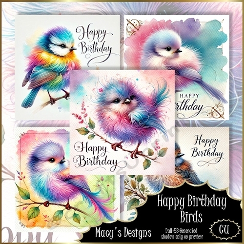 Happy Birthday Birds