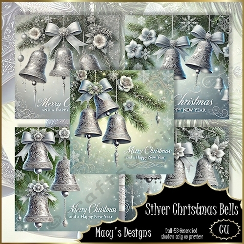 Zilver Christmas Bells