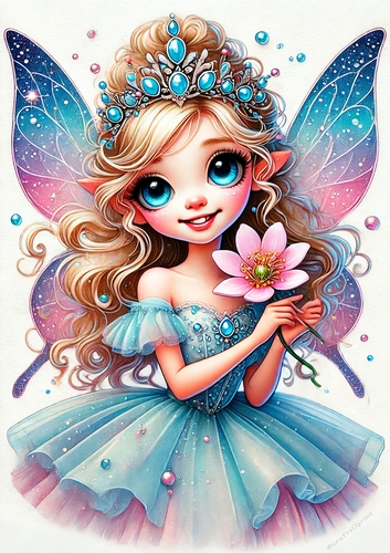 A4 - Bleu Fairy