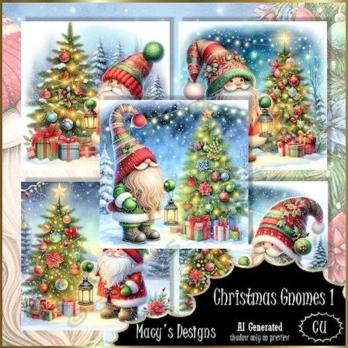 Christmas Gnomes 1