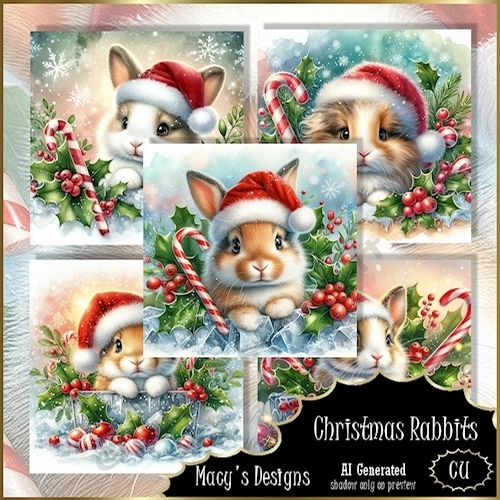 Christmas Rabbits