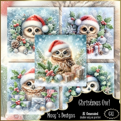 Christmas Owl