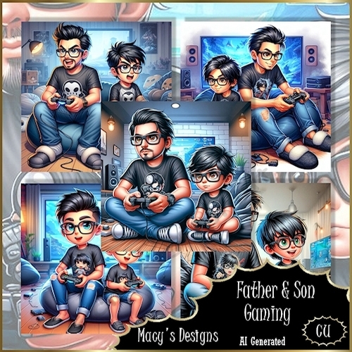 Father and Son Gaming