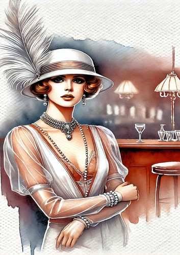 A4 - Woman 1920s