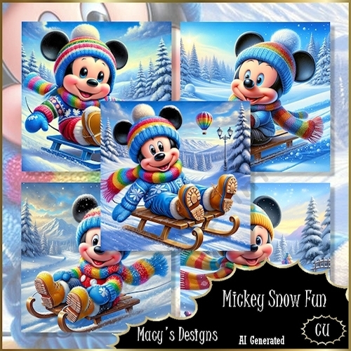 Mickey Snow Fun