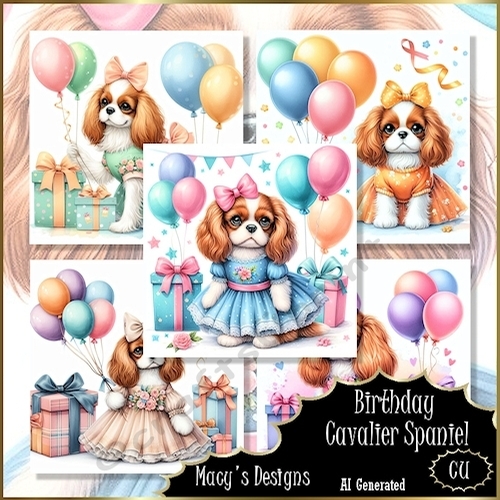 Birthday Cavalier Spaniel