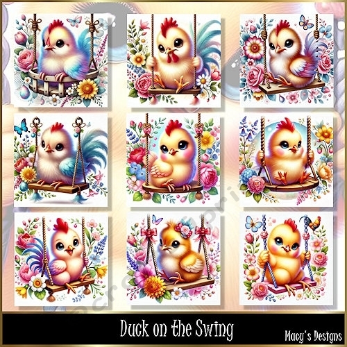 Duck on the Swing