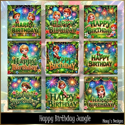 Happy Birthday Jungle