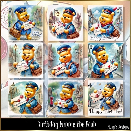 Birthday Winnie the Pooh