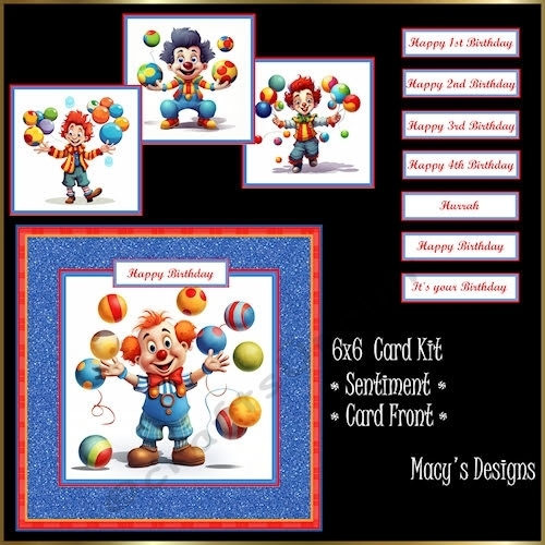 Birthday Clown - Mini Kit