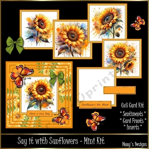 Say it with Sunflowers - Mini Kit