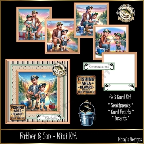 cup1375220_124264 - Father & Son - Mini Kit for Fathers Day or Birthday etc.