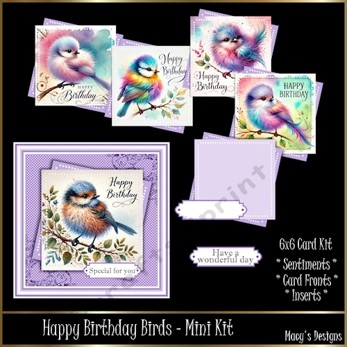 Happy Birthday Birds - Mini Kit