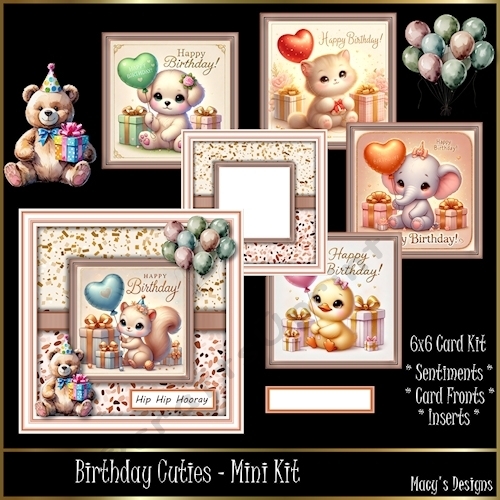 cup1379049_124264 - Birthday Cuties - Mini Kit