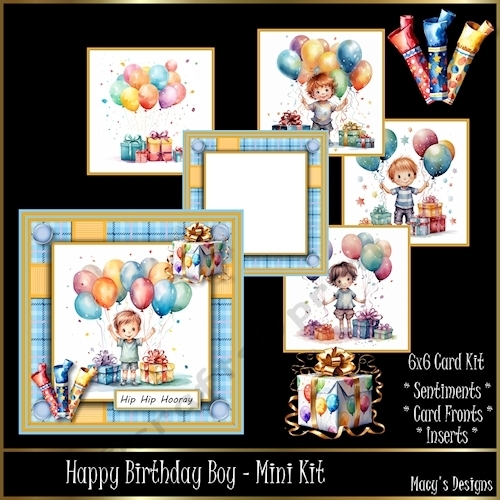 Happy Birthday Boy - Mini Kit