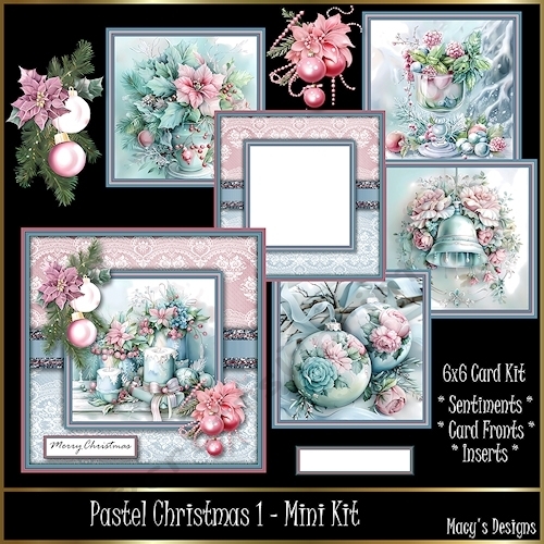 Pastel Christmas 1 - Mini Kit