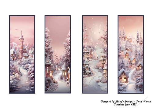 Christmas 9 Bookmarks