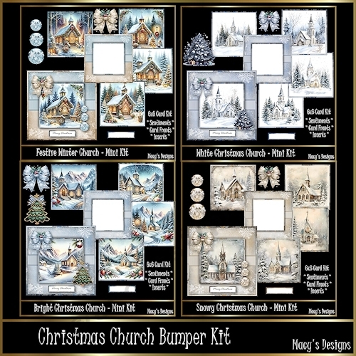 Christmas Church Bumper Kit