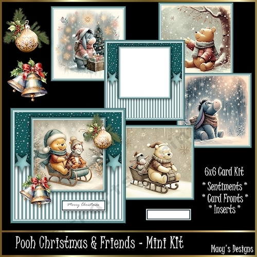Pooh Christmas & Friends - Mini Kit